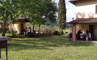 Nel primo giorno di attività, la sorpresa di fare conoscenze, persino con gli Alpaca